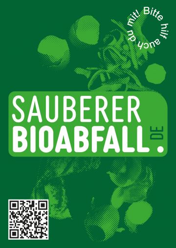 Kampagnenmotiv - sauberer Bioabfall